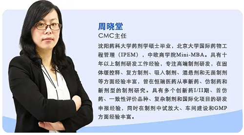 CC网投制剂部主任周晓堂