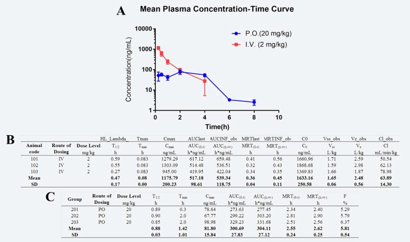 研究职员设计合成STAT3和HDAC双通路抑制剂用于治疗实体肿瘤，，，PK实验通过CC网投举行