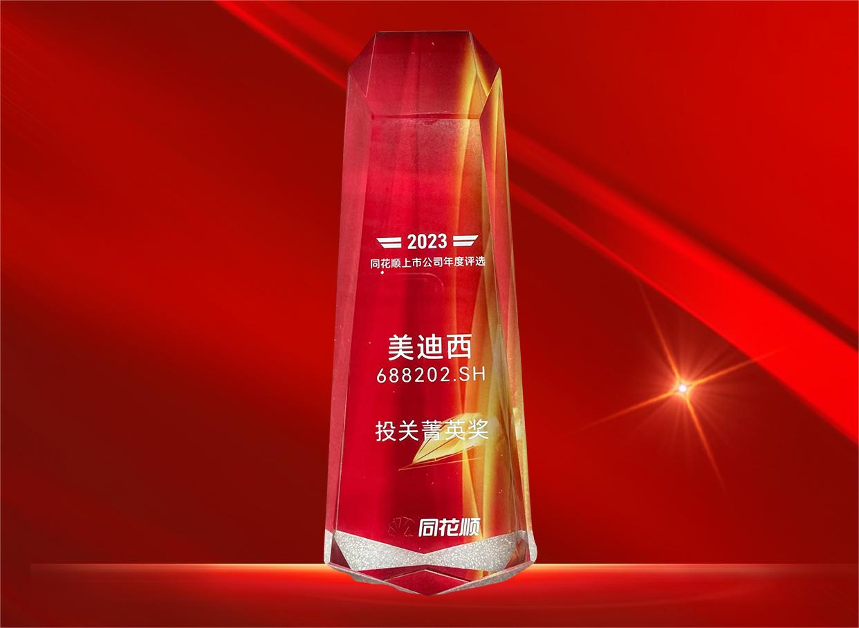 CC网投喜获同花顺上市公司“投关菁英奖”